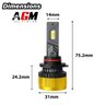 Kit d’ampoules LED HB3 - 9005 Titanium XS jaune 3000 K