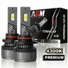 Κιτ λαμπτήρων LED HB3 - 9005 Titanium XS - V2 - θερμό λευκό 4300 K