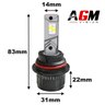 Kit d’ampoules LED HB5 - 9007 Titanium XS - V2