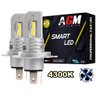 LED-polttimosarja H4 SMART lämmin valkoinen 4300K