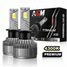 Kit LED-lampor H3 Titanium XS V2 - varmvit 4300 K