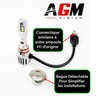 Ampoules LED H1 GTS EVO R70W - Réglables & Ventilées