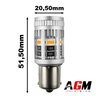 Ampoule LED PY21W-BAU15S - Luxoa Super Canbus - Orange