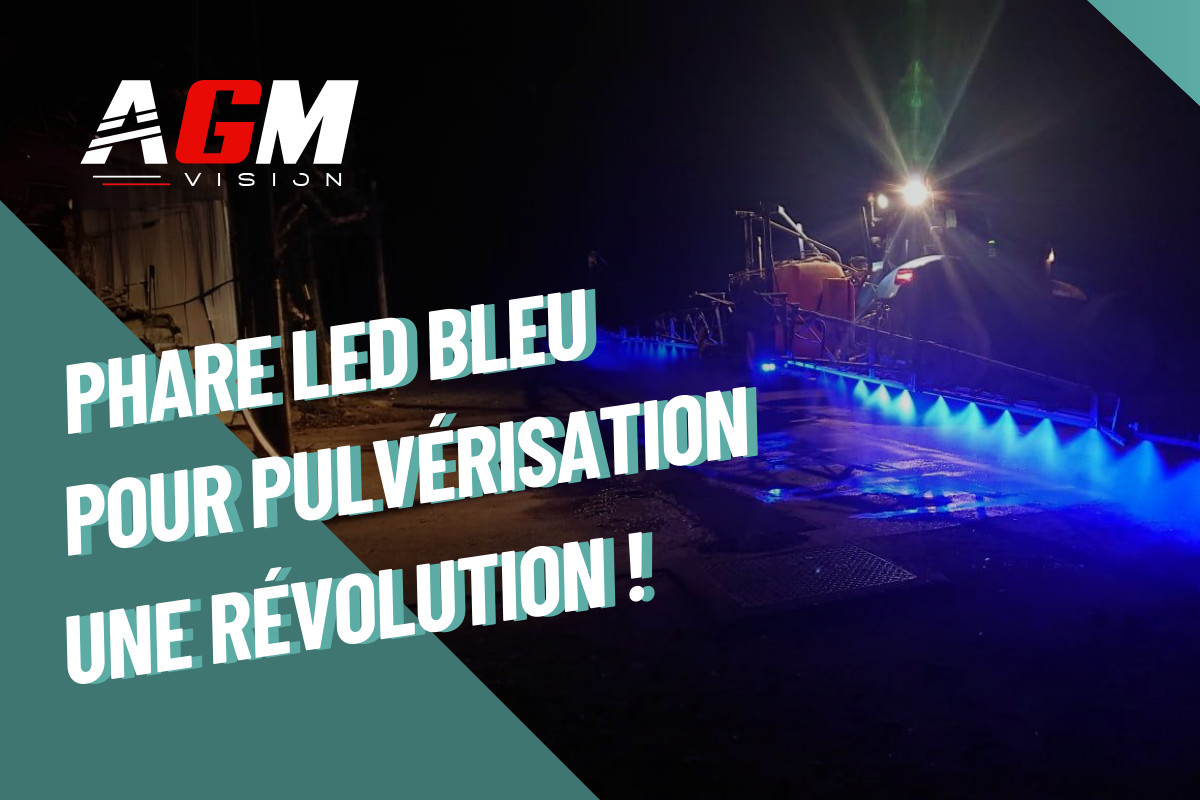 LED headlights for spraying: a revolution!