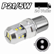 P21/5W BAY15D – LED 24V camion