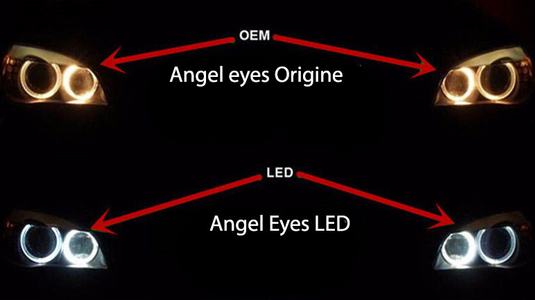 ANGEL Eyes BMW ULTRA E60 E61 high power, LED accessory