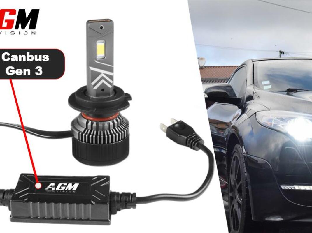 LED bulb kit HB3 9005 TITANIUM XS V2 warm white 4300 K 110 W - Car