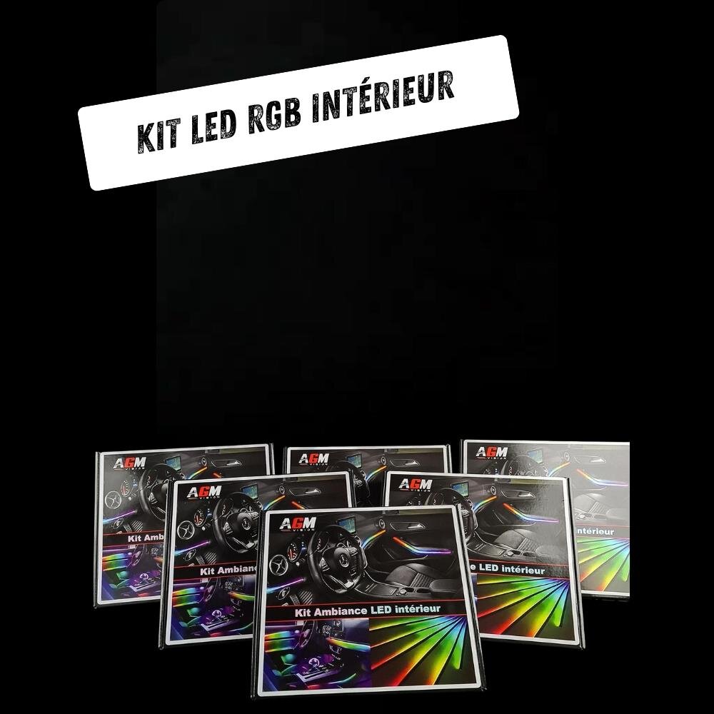 Kit LED interior Slim RGB Wireless Max – Painel de instrumentos, portas & tapetes (sem fio) Kit LED interior Slim RGB Wireless Max – Painel de instrumentos, portas & tapetes (sem fio)