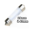 LED ANGEL festoon (White) C3W, C5W, C7W, C10W from 28 to 42mm