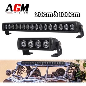 DARK OFF-ROAD LED BAR - 20cm to 100cm - Combination - AGM Vision