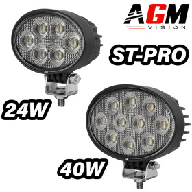 LED OVALE WERKLAMP FLOOD ST-PRO - AGM Vision