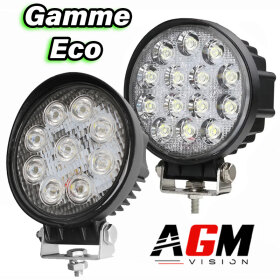 FOCO DE TRABAJO LED REDONDO ACCESORIO - AGM Vision
