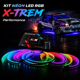 Op maat gemaakte X-Trem Performance V2 RGB LED neonkit - AGM Vision