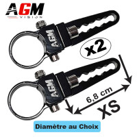 Support de Plaque d'immatriculation pour Motos avec