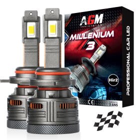 Kit Ampoules LED HIR2 9012 MILLENIUM 3 - ULTRA CAN-BUS - AGM Vision