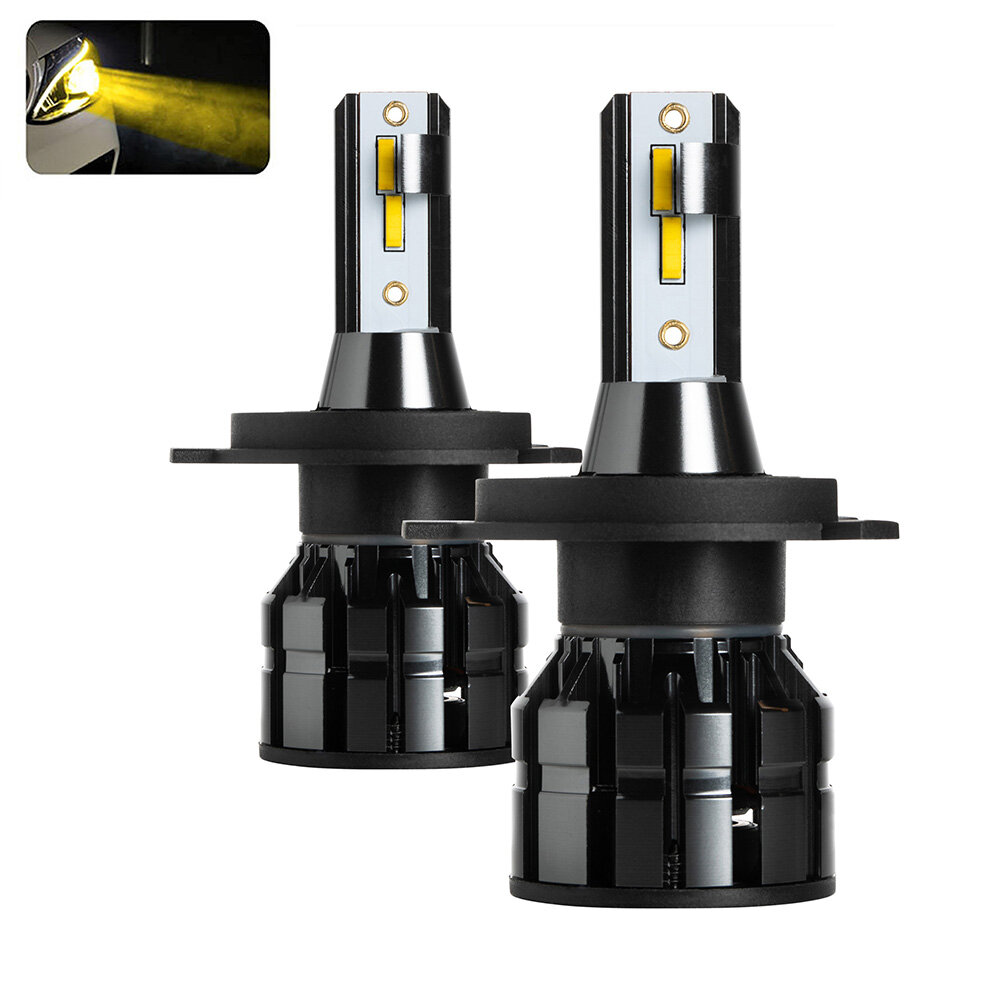 LED Lampen Kit H4 VINTAGE GEEL 3000K LED Lampen Kit H4 VINTAGE GEEL 3000K