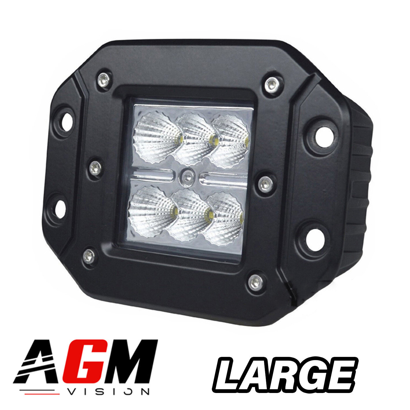 MD SUPER-FLOOD INTEGRATED LED HEADLIGHT - 18W MD SUPER-FLOOD INTEGRATED LED HEADLIGHT - 18W