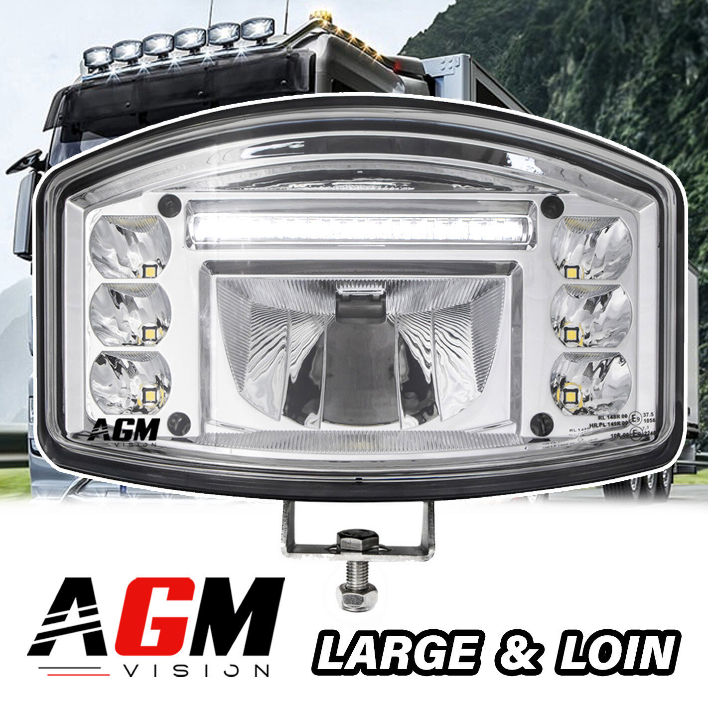 JUMBO TRUCK LED HEADLIGHT DRL 60W JUMBO TRUCK LED HEADLIGHT DRL 60W