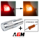 Ampoule LED P21W-BA15S CONVERSION (Orange)