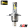 Lâmpada LED H4 LP1 Amarela 3000K