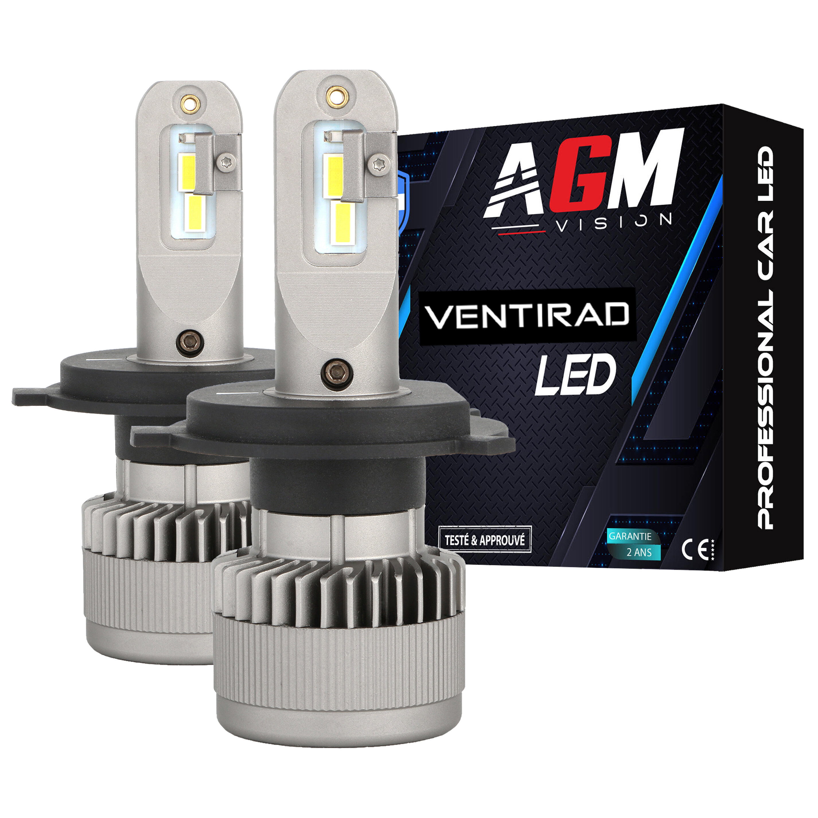 Kit Lâmpadas LED H4 VENTIRAD Kit Lâmpadas LED H4 VENTIRAD