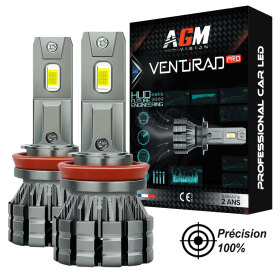 Kit Lâmpadas LED H16 VENTIRAD PRO - AGM Vision