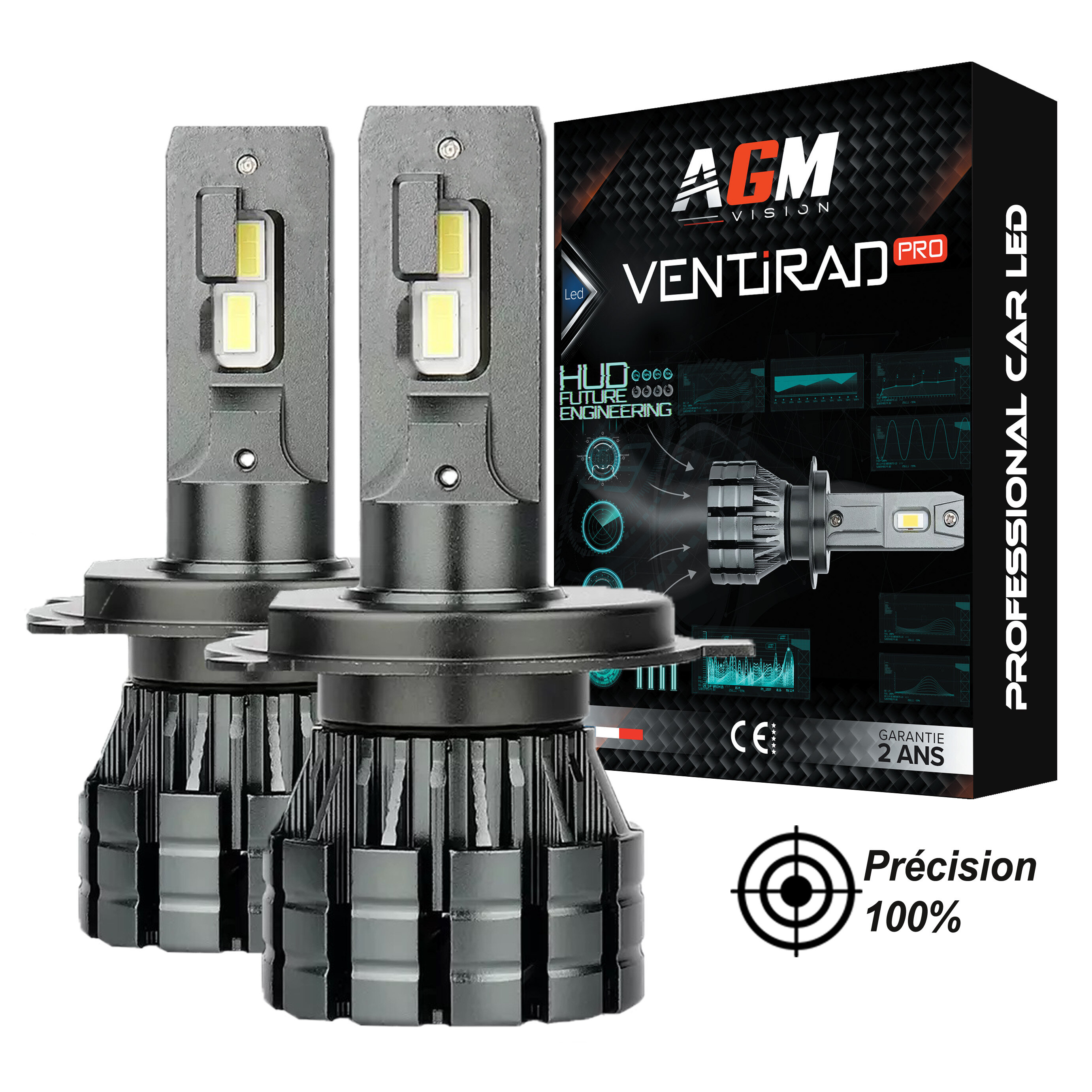 HB2 9003 LED Bulb Kit VENTIRAD PRO HB2 9003 LED Bulb Kit VENTIRAD PRO