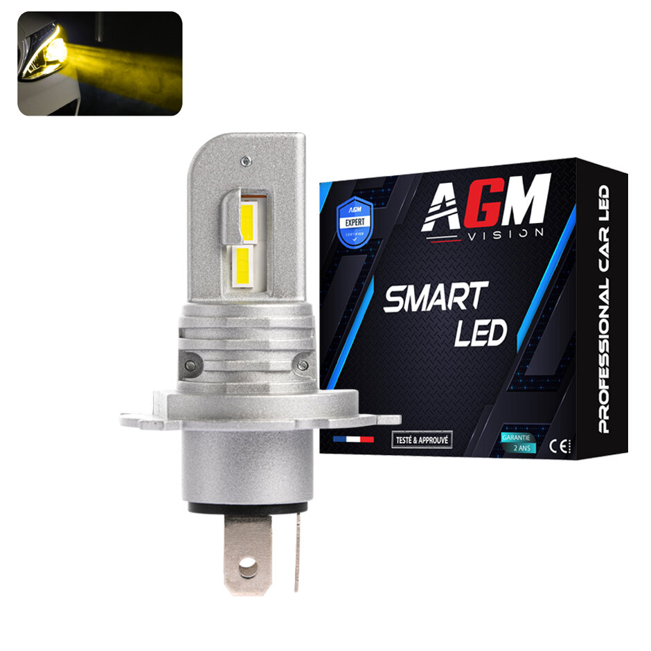 LED-lamp H4 SMART GEEL 3000K LED-lamp H4 SMART GEEL 3000K