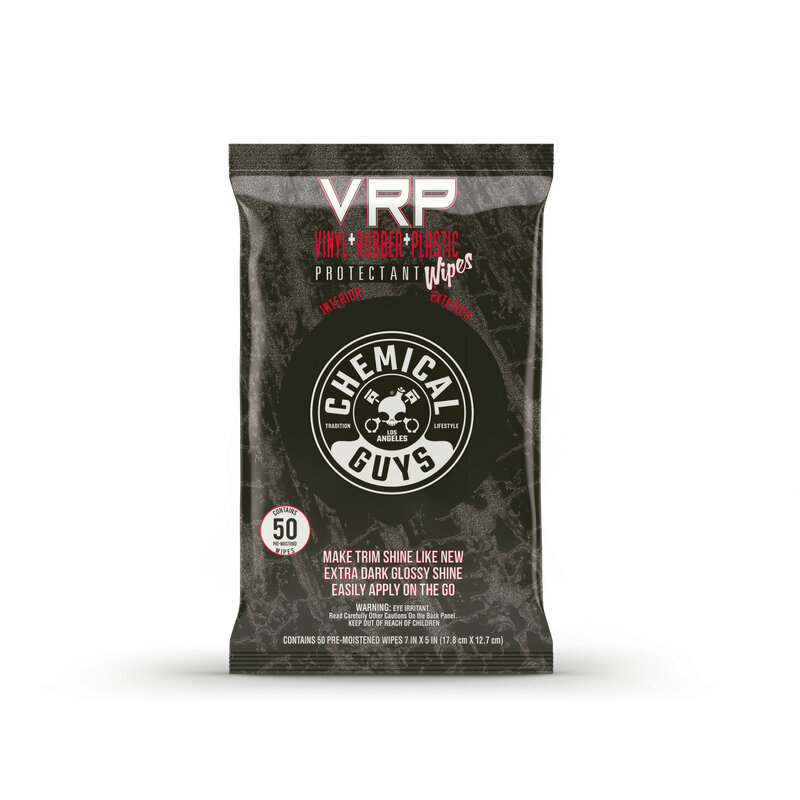 PACK 50 TOALHETES V.R.P. SUPER SHINE DRESSING - CHEMICAL GUYS PACK 50 TOALHETES V.R.P. SUPER SHINE DRESSING - CHEMICAL GUYS
