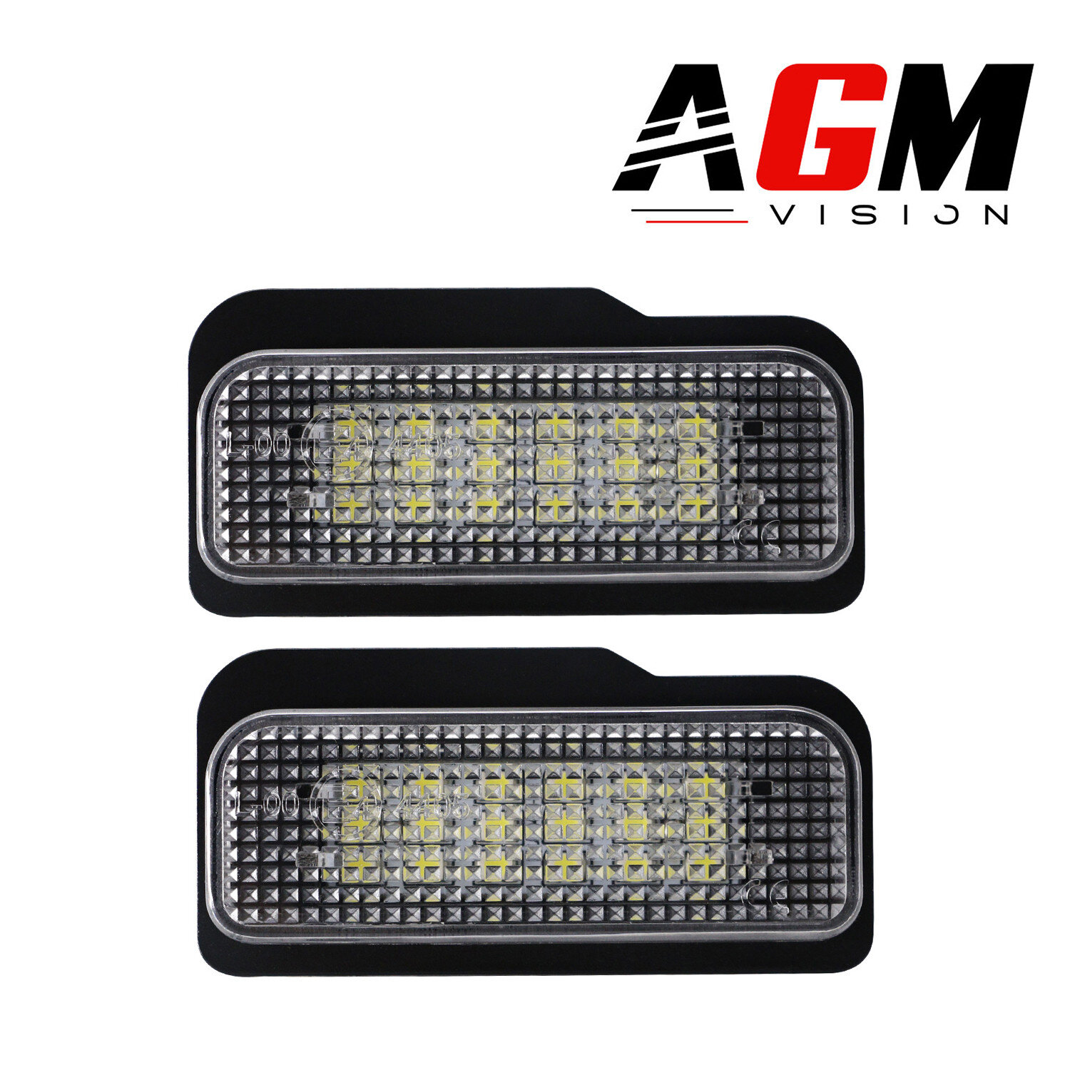 Kit 2 Modules Éclairage LED Plaque d'immatriculation Mercedes - TYPE 1 Kit 2 Modules Éclairage LED Plaque d'immatriculation Mercedes - TYPE 1