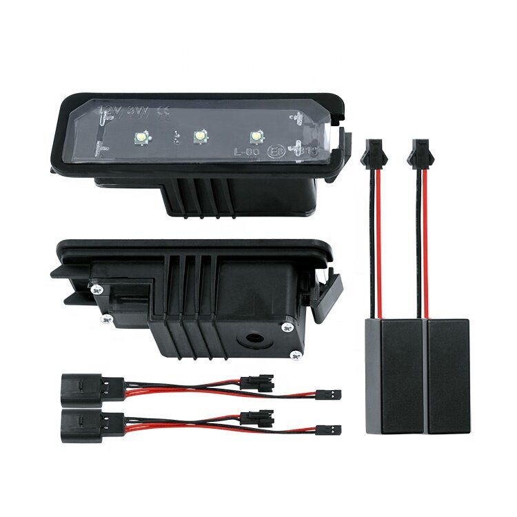 Kit 2 Modules Éclairage Premium LED Plaque Volkswagen pour Polo (2000-2021) Kit 2 Modules Éclairage Premium LED Plaque Volkswagen pour Polo (2000-2021)