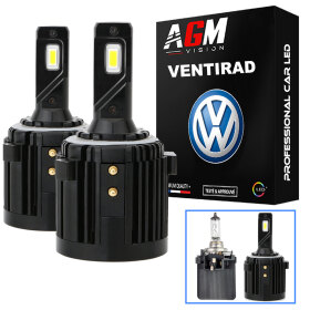 Kit ampoules LED H7 Ventirad Volkswagen - AGM Vision
