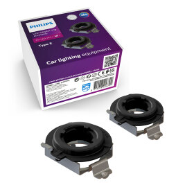 2x Connection rings TYPE E LED H7 PRO6001 Philips - AGM Vision