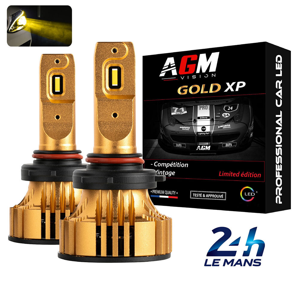 Kit Ampoules LED HB3 9005 GOLD XP Kit Ampoules LED HB3 9005 GOLD XP