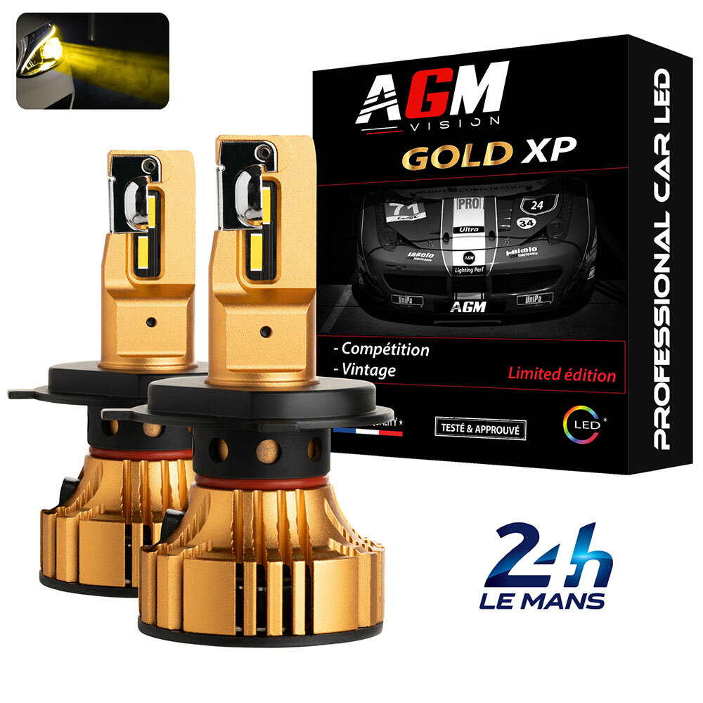 Kit Ampoules LED H4 GOLD XP Kit Ampoules LED H4 GOLD XP