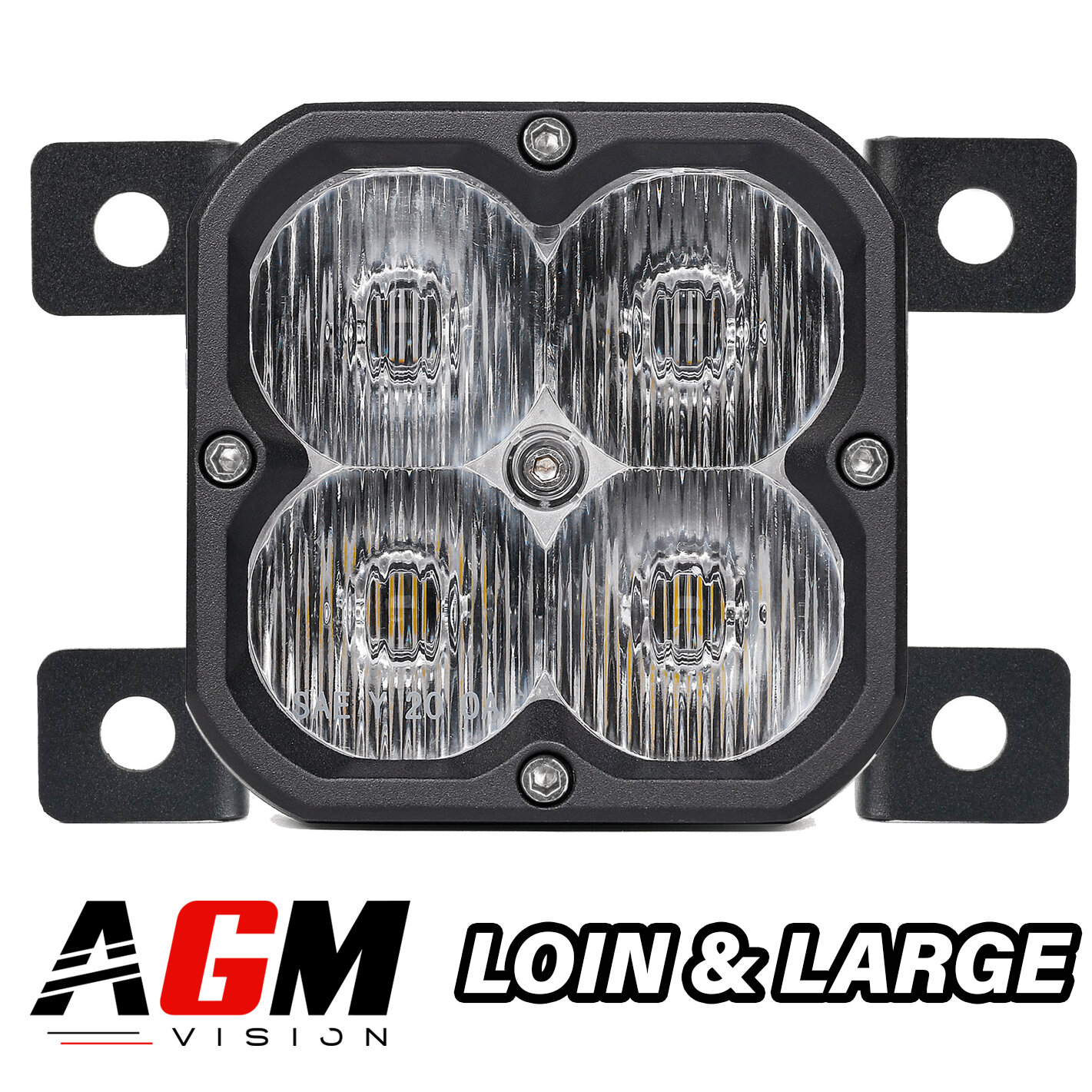 PHARES LED QUADRA TECH DRIVING AVEC SUPPORT D'INTÉGRATION 20W PHARES LED QUADRA TECH DRIVING AVEC SUPPORT D'INTÉGRATION 20W