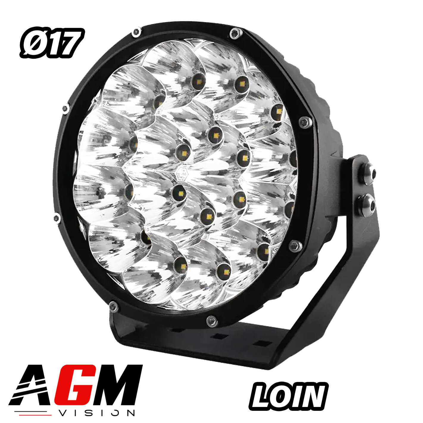 LONG RANGE LED SPOTLIGHT VX MASTER 90W -Ø17CM LONG RANGE LED SPOTLIGHT VX MASTER 90W -Ø17CM