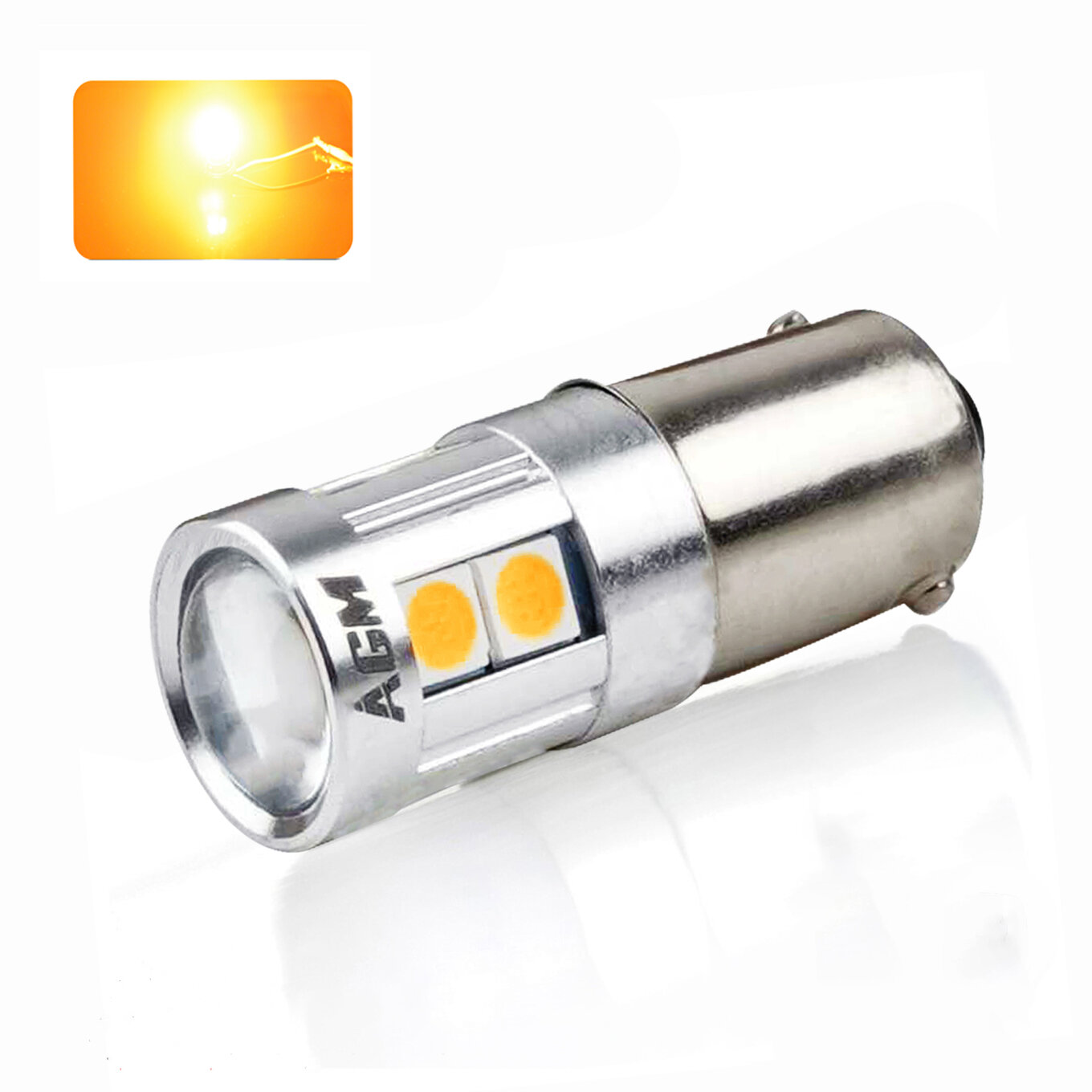 LED Bulb T4W BA9S OPTIC PLUS - ORANGE LED Bulb T4W BA9S OPTIC PLUS - ORANGE
