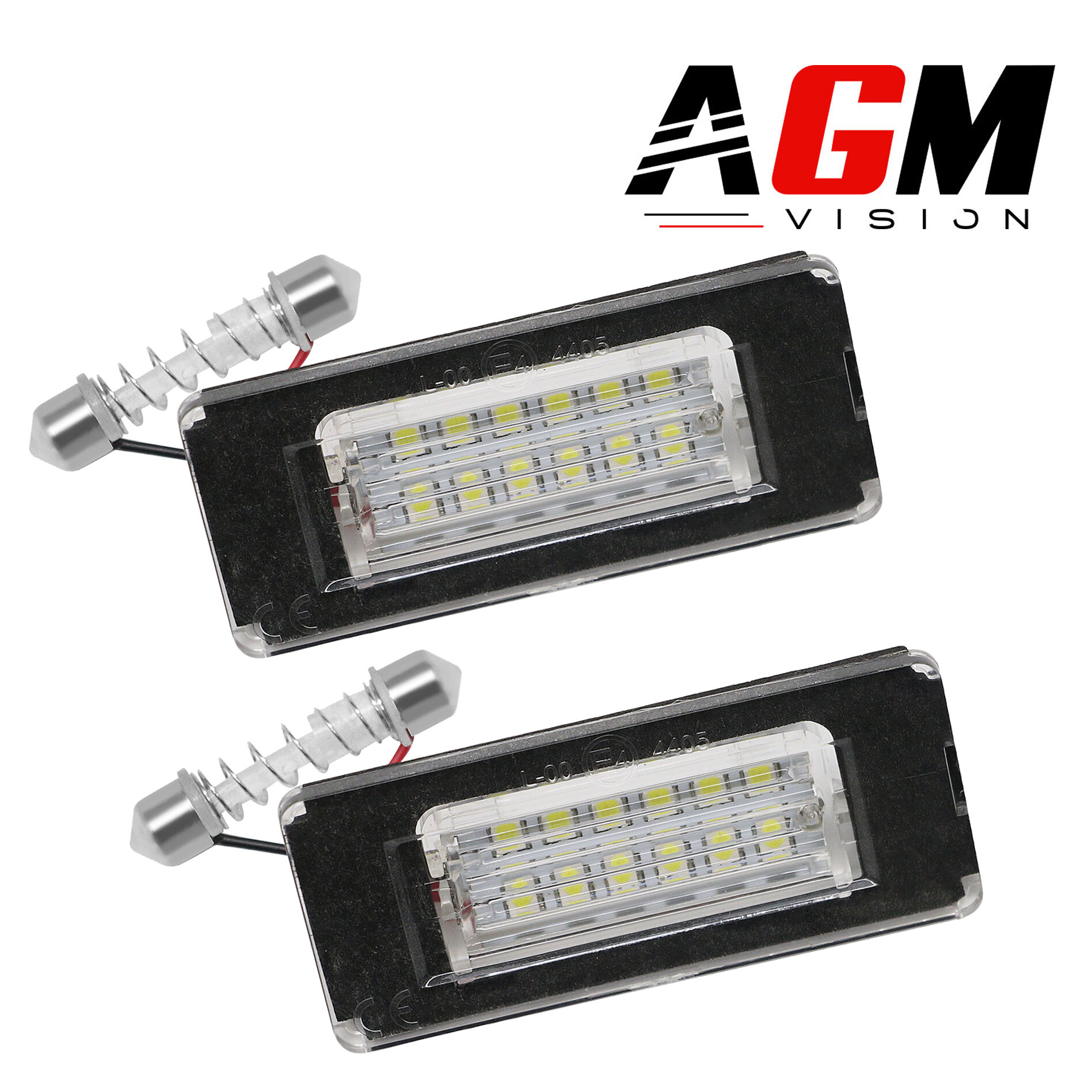 Kit 2 Module LED-Beleuchtung Nummernschild Mini- TYP 2 Kit 2 Module LED-Beleuchtung Nummernschild Mini- TYP 2