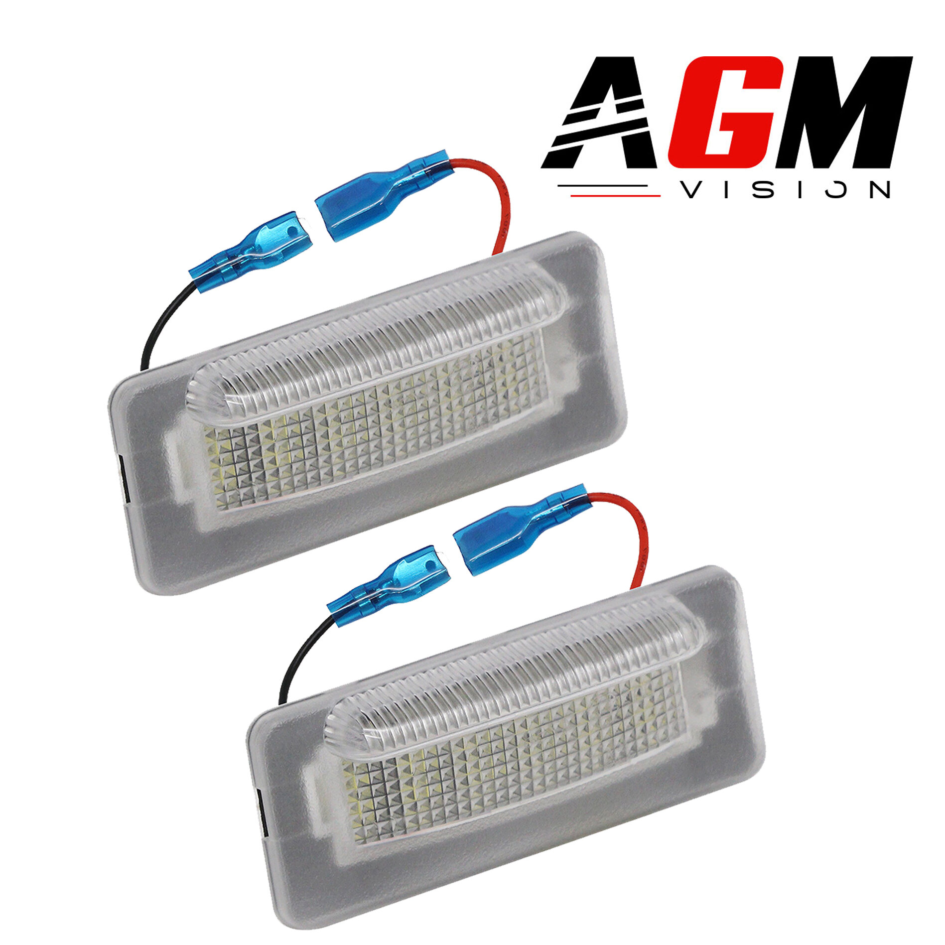 Kit 2 LED lighting modules for Mercedes license plate - Type 4 Kit 2 LED lighting modules for Mercedes license plate - Type 4