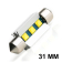 LED-shuttle-C10W-31mm-Supreme (Wit)