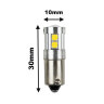 Lampadina LED T4W-BA9S LOUPE (Bianco)