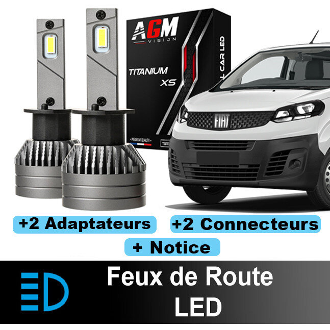 Kit fari abbaglianti LED Fiat Scudo 2022 a 2023 - 90 watt - 15300 lumen Kit fari abbaglianti LED Fiat Scudo 2022 a 2023 - 90 watt - 15300 lumen