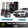 LED-dimlichtset Renault Megane 4 2016 tot 2023 - 90 watt - 15300 lumen