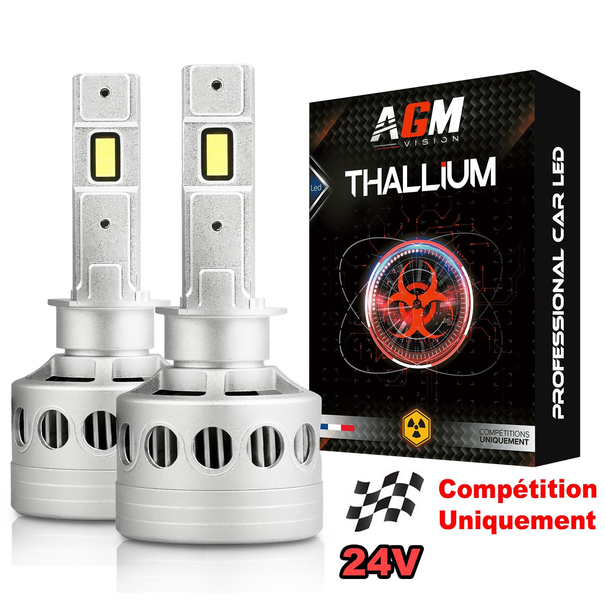 H1 LEDバルブキット Thallium 24V、コンペティション、超高出力、170ワット、32,000ルーメン H1 LEDバルブキット Thallium 24V、コンペティション、超高出力、170ワット、32,000ルーメン