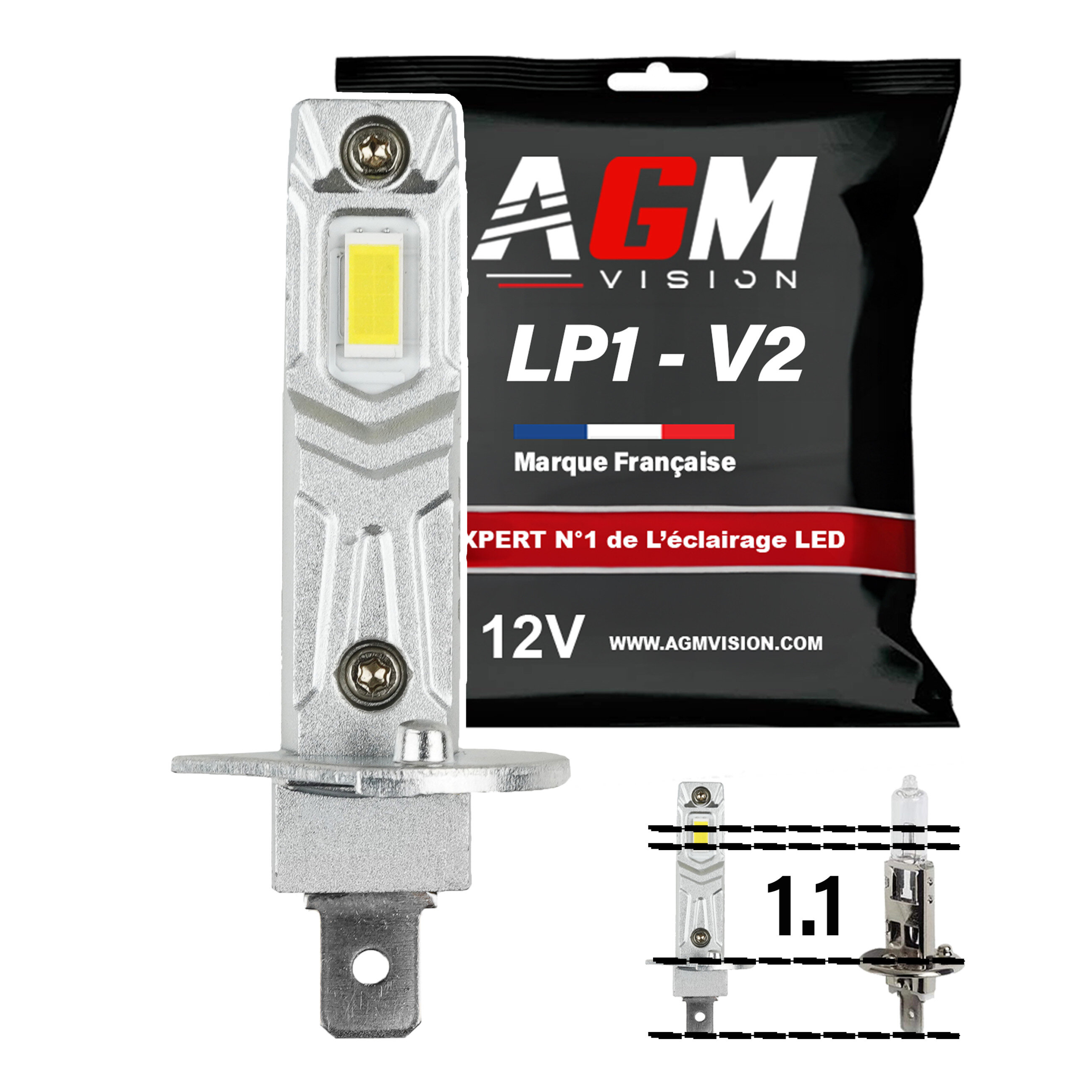 Lampadina LED H1 LP1 - V2 Lampadina LED H1 LP1 - V2