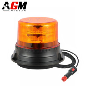 マグネット式オレンジLED回転灯 24W - AGM Vision