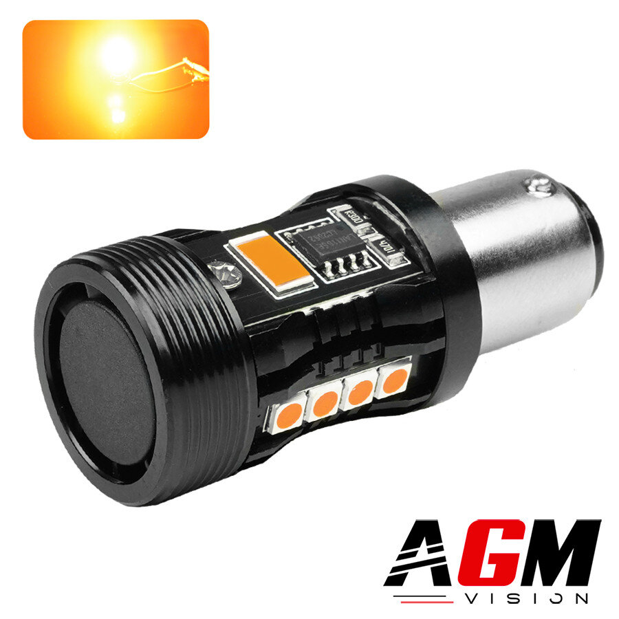 Lâmpada LED P21/5W-BAY15D VORTEK (Laranja) Lâmpada LED P21/5W-BAY15D VORTEK (Laranja)