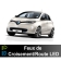 Pack de luces de cruce/carretera LED Renault Zoe fase 1 2012 a 2019 - 90 vatios - 15300 lúmenes