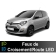Pack LED Feux de croisement/route Renault Twingo 2 2007 à 2014 - 70 watts - 10 100 lumens
